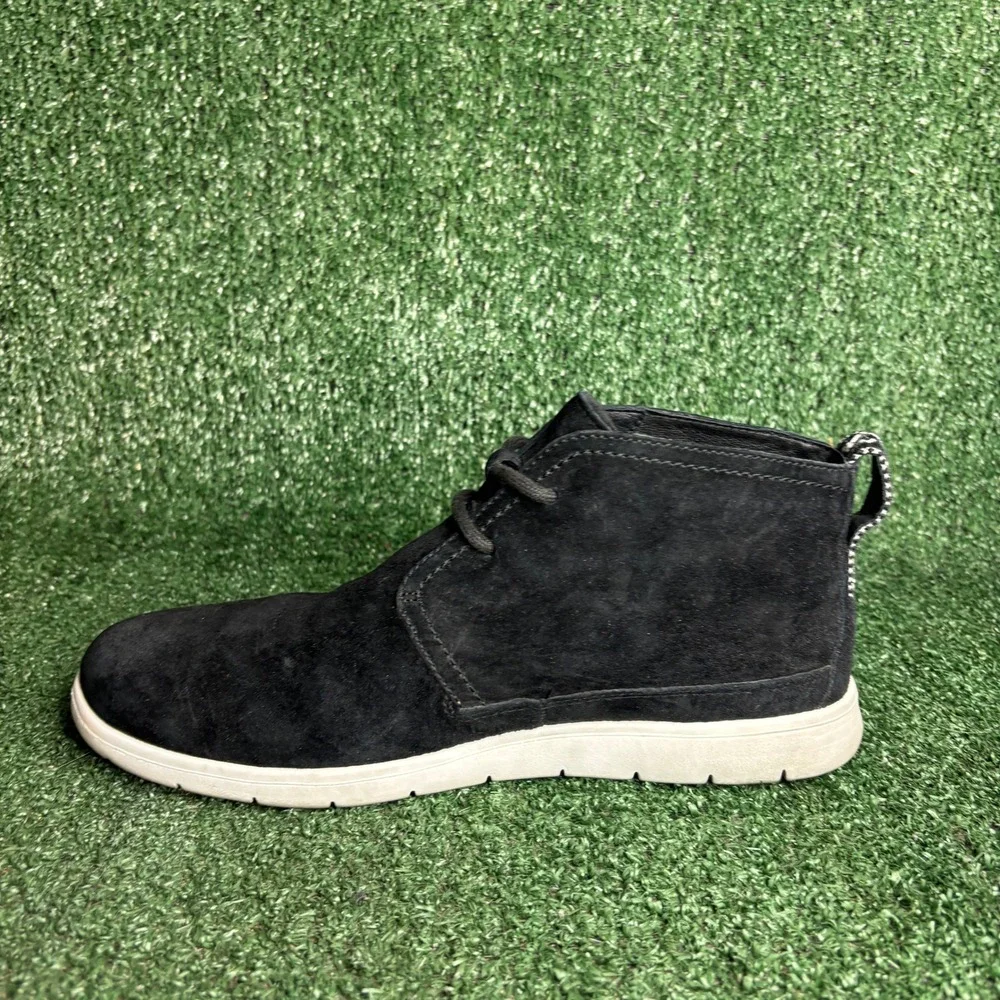 UGG Freamon Suede Treadlite Lace‎ Up Chukka Gorpcore Desert Boots Black Mens 8